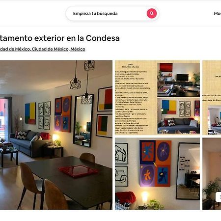 شقة Excelente Departamento En La Condesa مدينة مكسيكو المظهر الخارجي الصورة