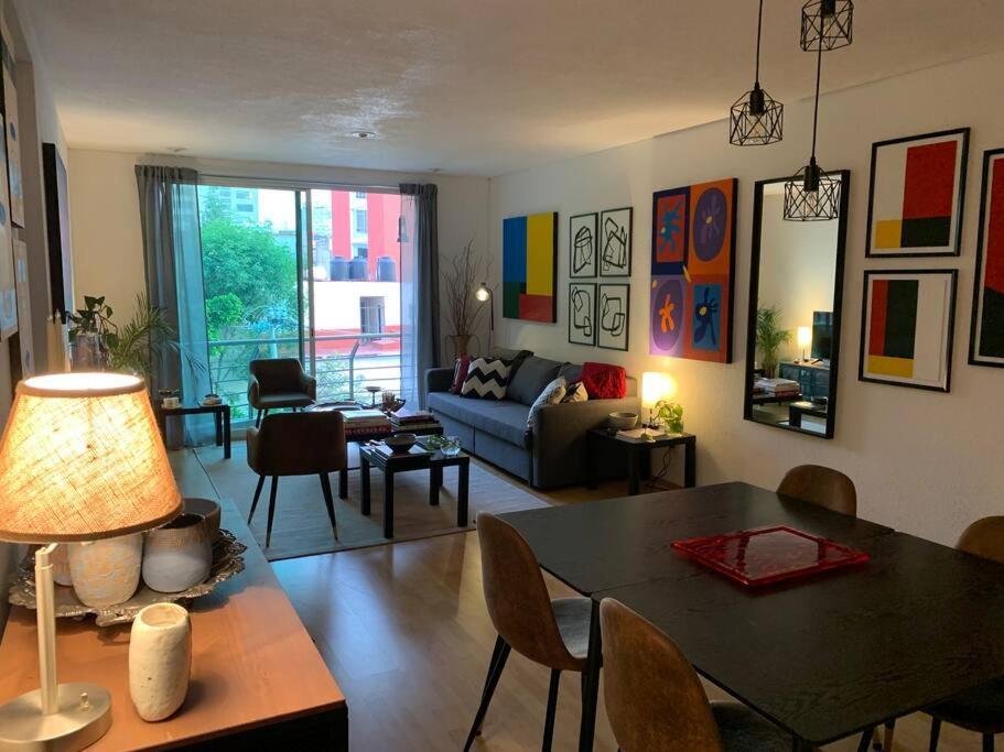 شقة Excelente Departamento En La Condesa مدينة مكسيكو المظهر الخارجي الصورة
